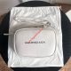 Balenciaga Everyday Small Camera Bag Calfskin In White