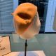 Balenciaga Pearl Pumpkin Hat In Camel
